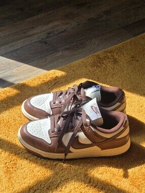 Nike Brown and White Sneakers